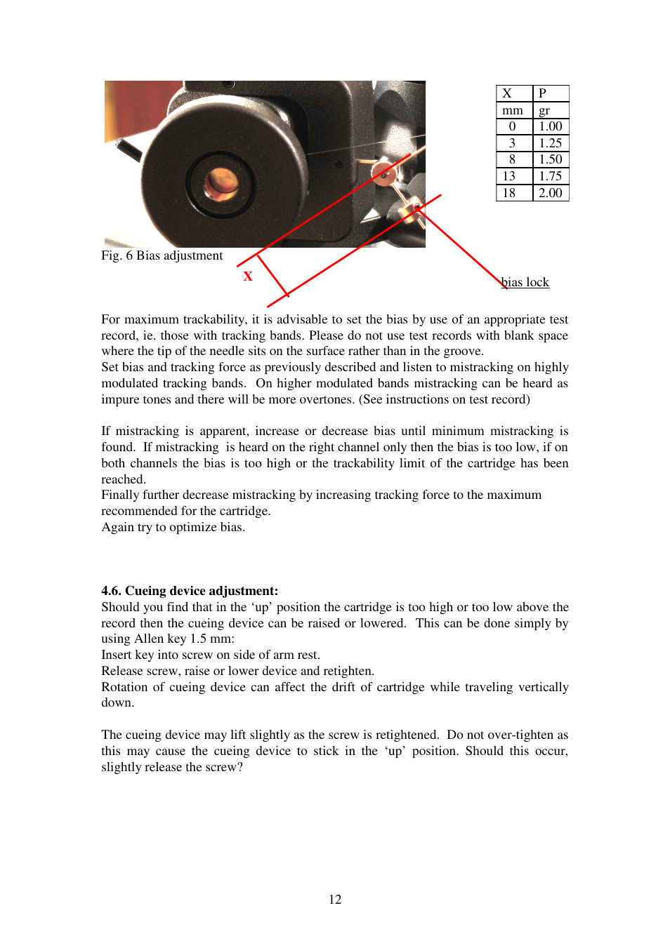 Kuzma STOGI REF 130419 User Manual | Page 12 / 21