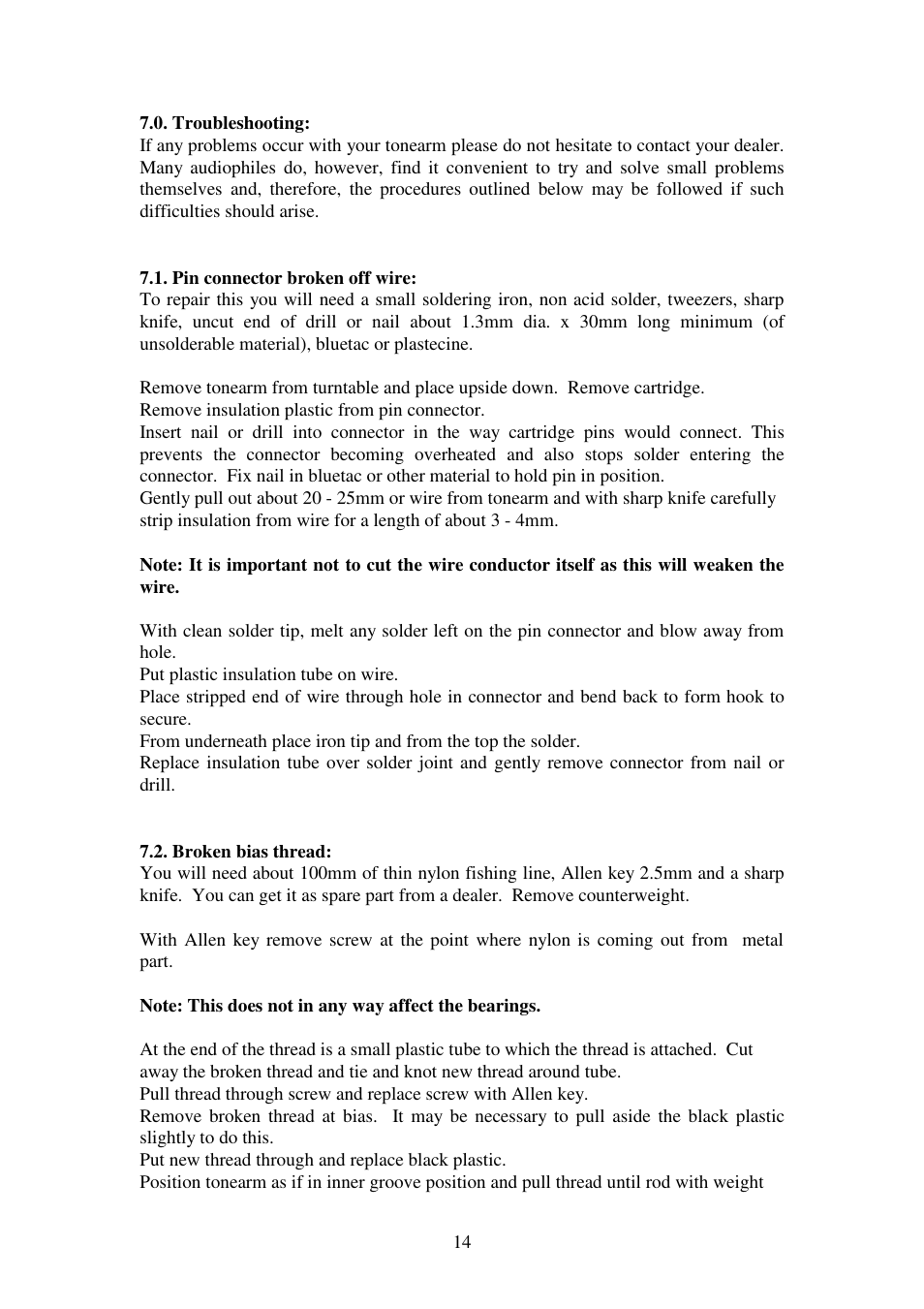 Kuzma STOGI REF 130419 User Manual | Page 14 / 21