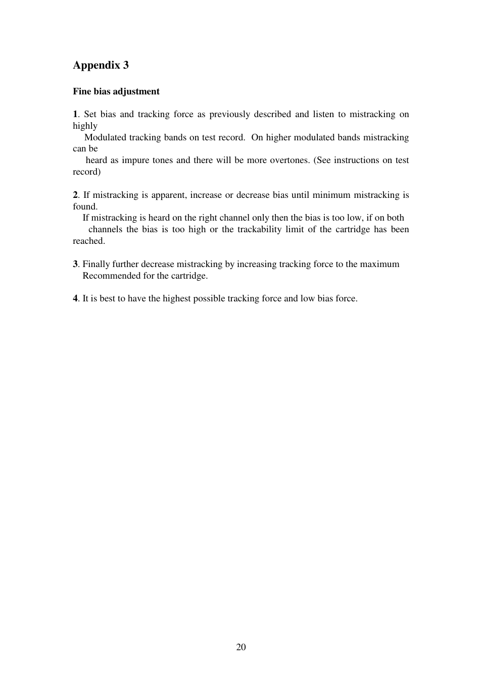 Kuzma STOGI REF 130419 User Manual | Page 20 / 21