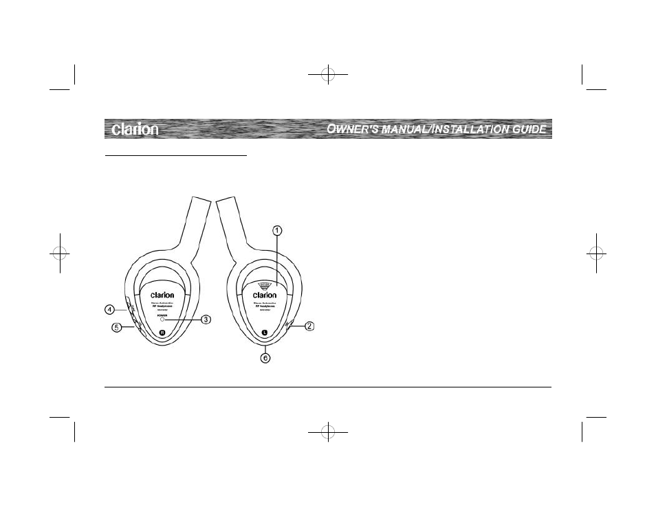 Clarion WH 105 User Manual | Page 5 / 12