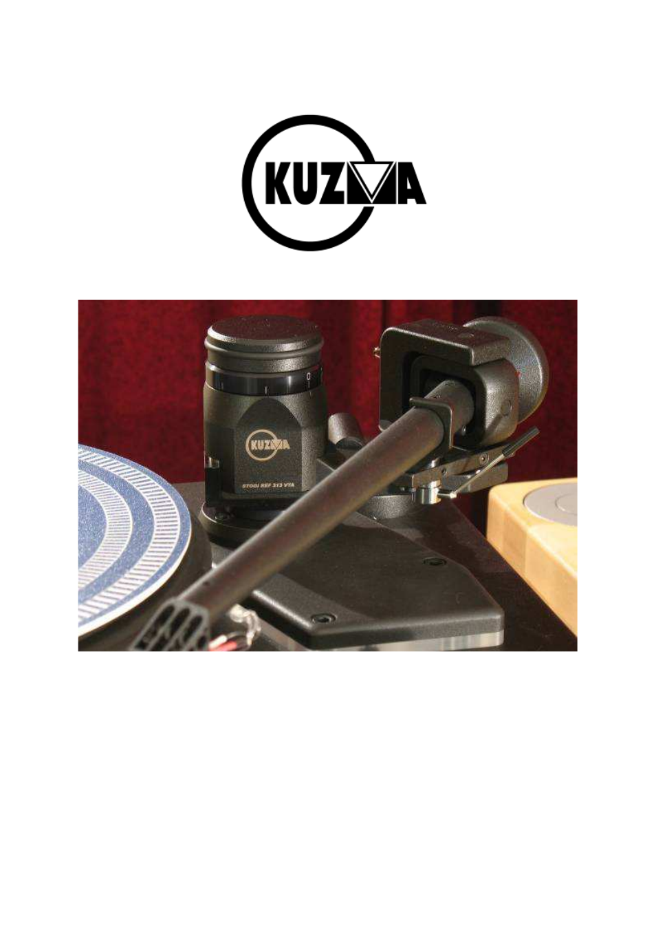 Kuzma STOGI REF 313 VTA 91119 User Manual | 14 pages