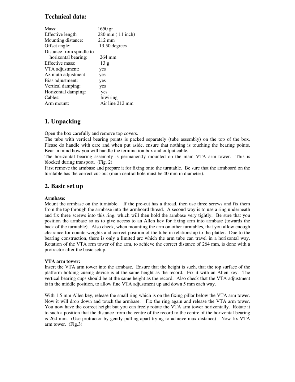 Kuzma 4Point 2008-6 User Manual | Page 4 / 11