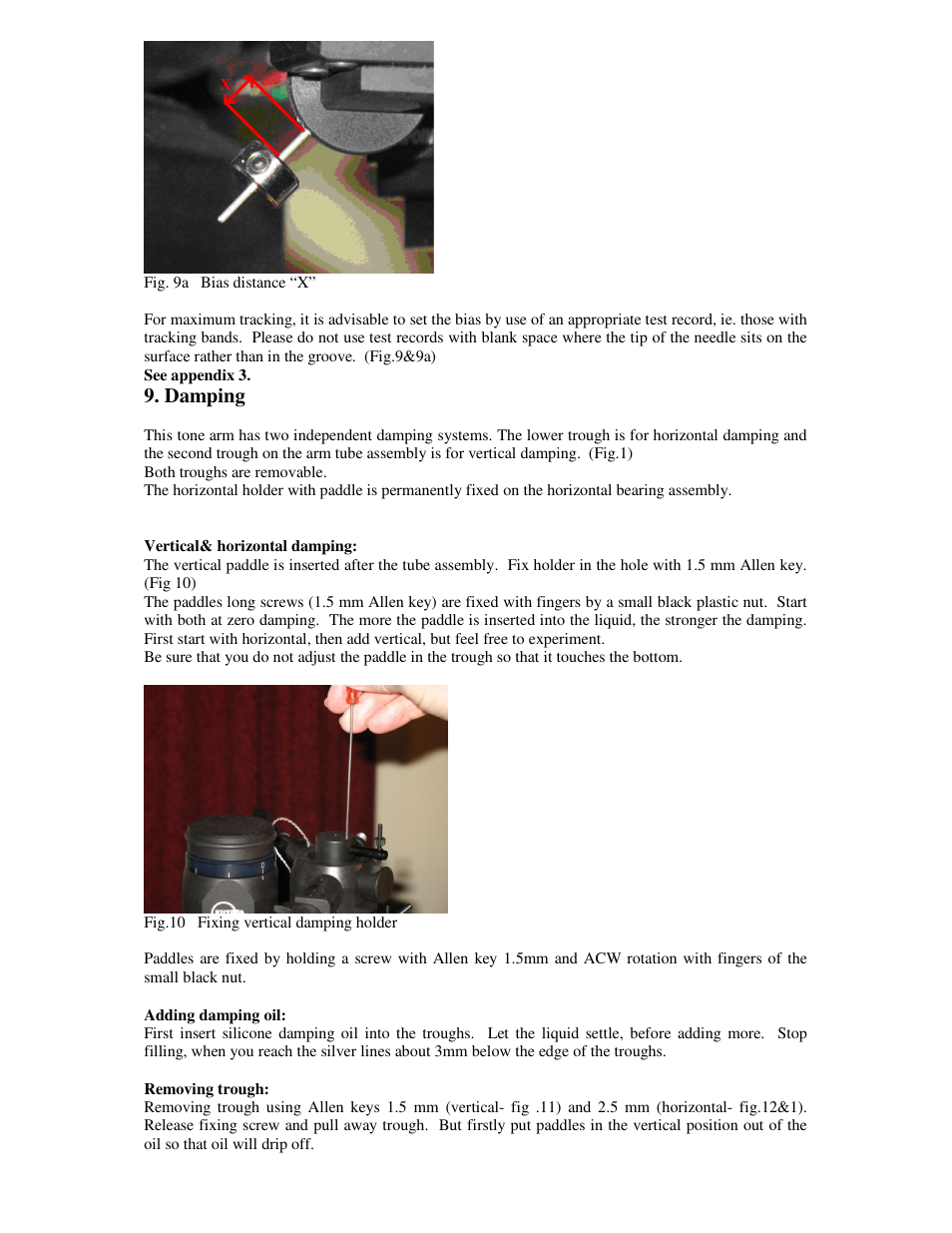 Kuzma 4Point 2008-6 User Manual | Page 9 / 11