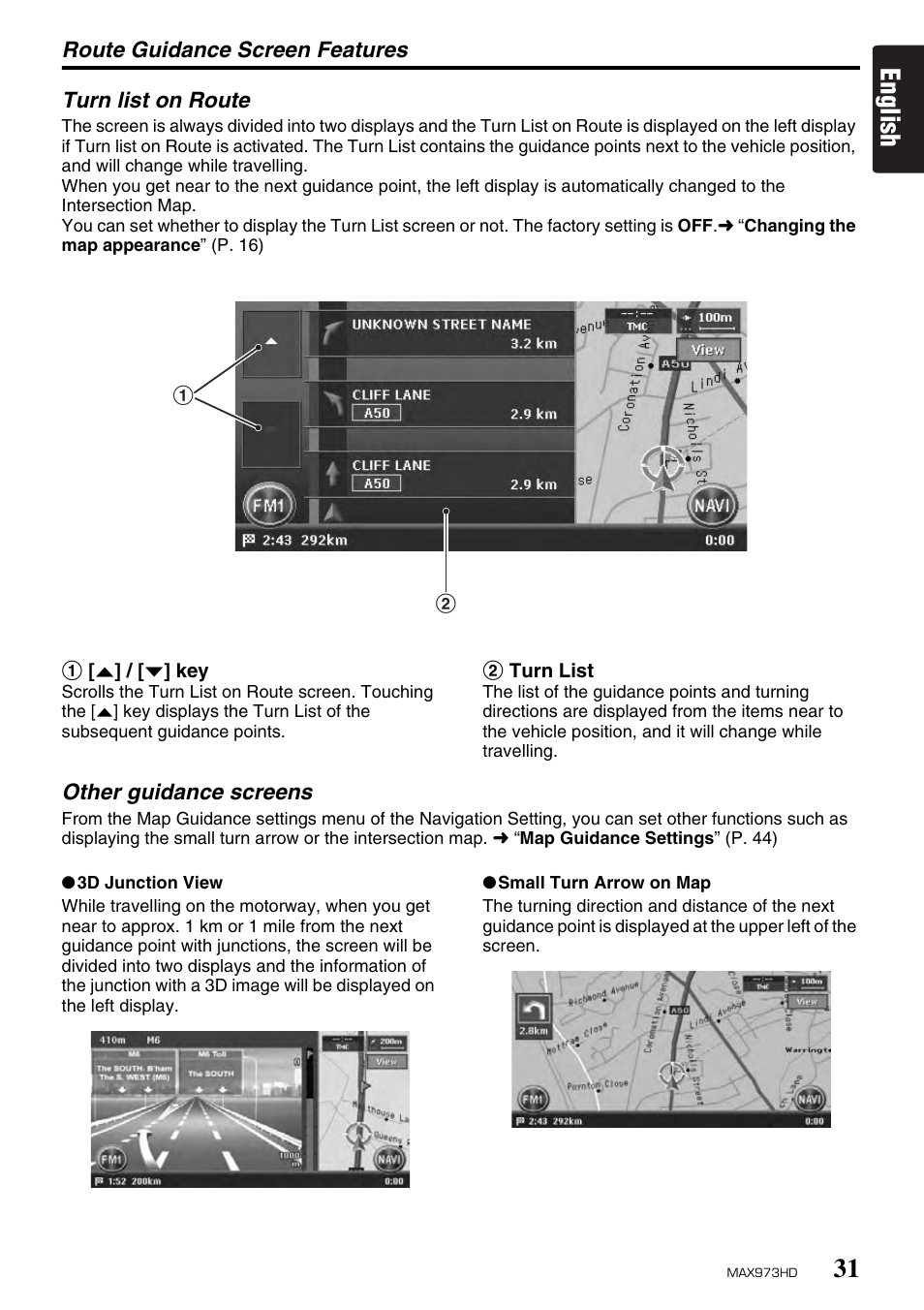 English | Clarion MAX973HD User Manual | Page 30 / 187