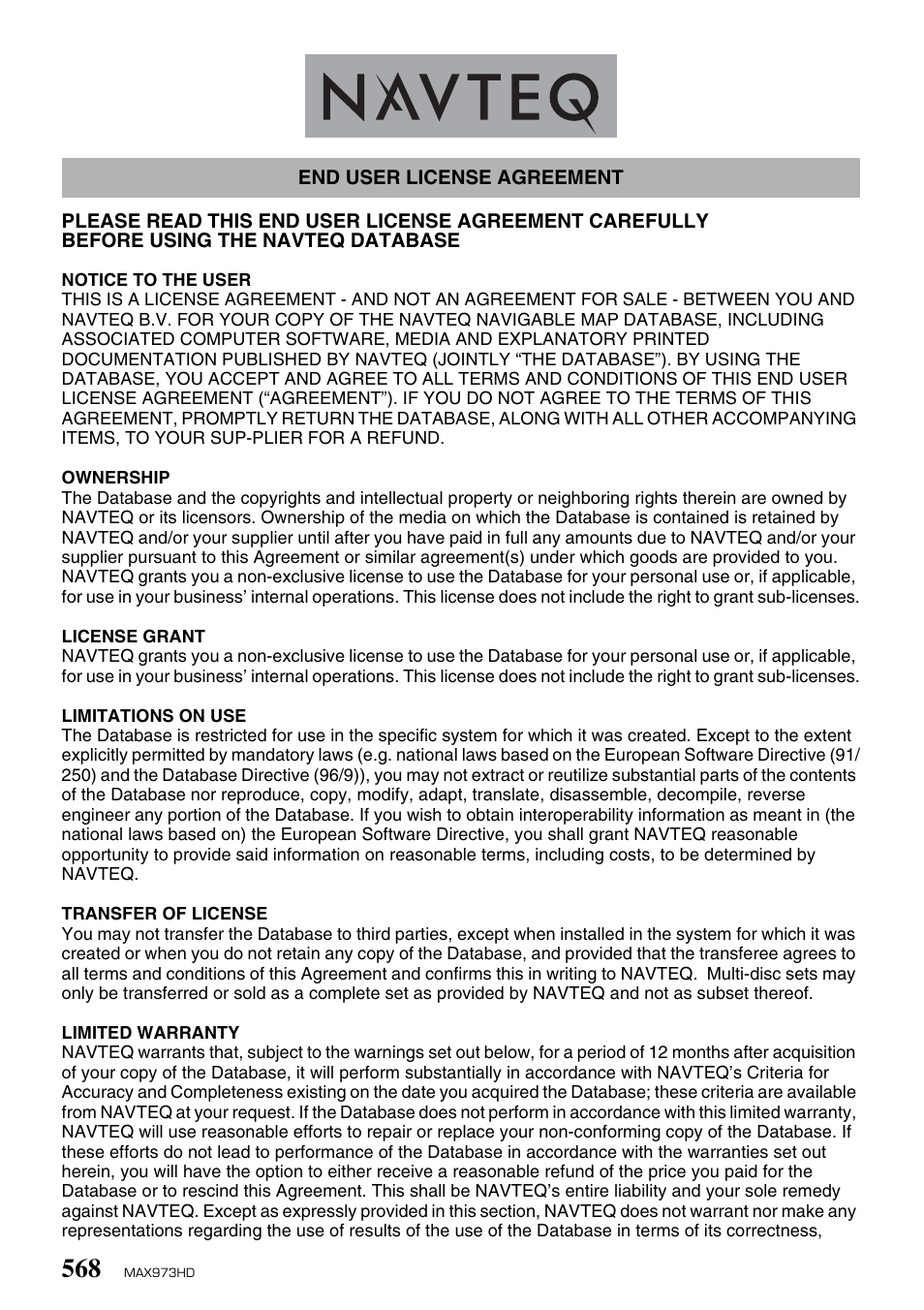 Clarion MAX973HD User Manual | Page 71 / 187