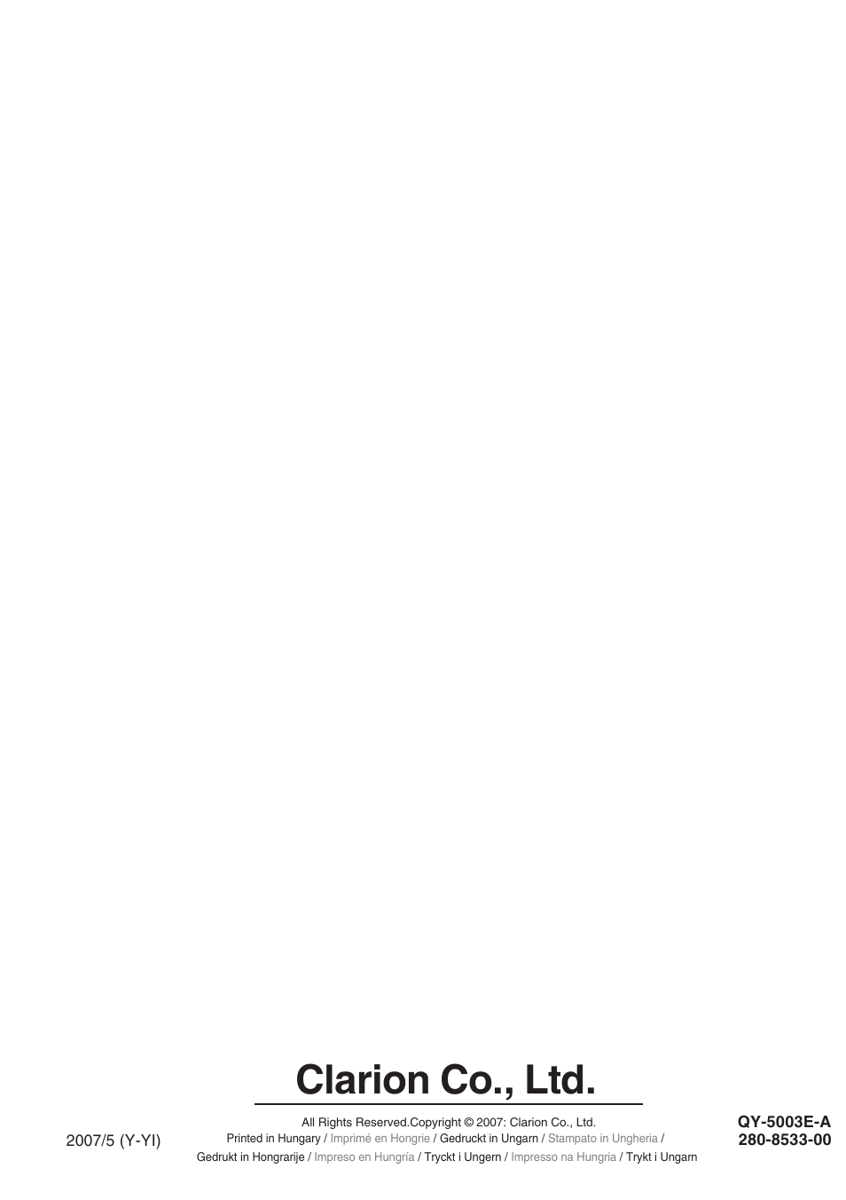 Clarion co., ltd | Clarion MAX973HD User Manual | Page 97 / 187