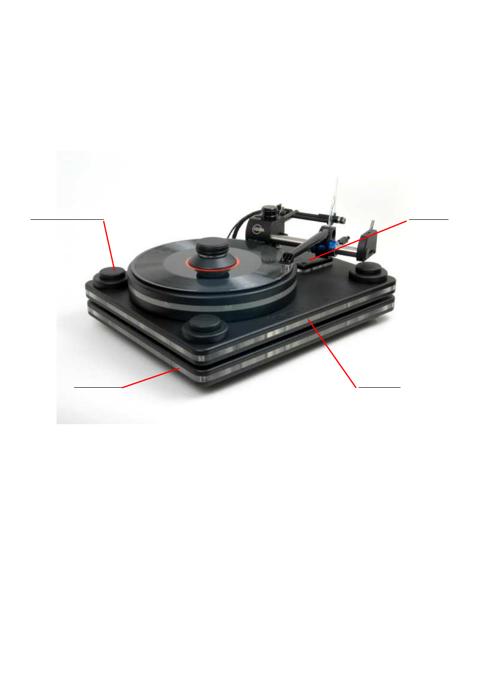 Kuzma ltd, Instruction manual for stabi ref 2 turntable | Kuzma Stabi REF 2 101014 User Manual | Page 2 / 11