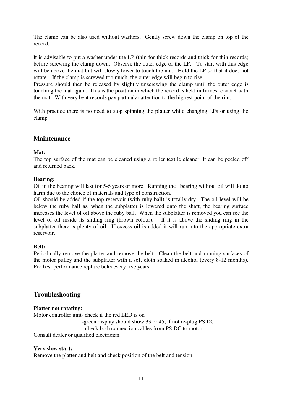 Kuzma Stabi M 130524 User Manual | Page 11 / 13