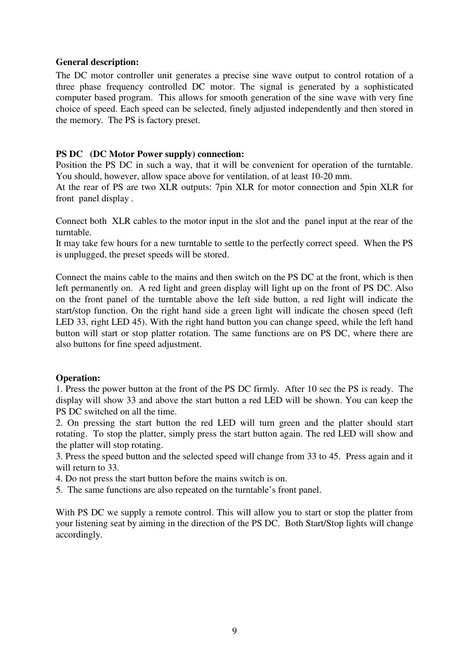 Kuzma Stabi M 130105 User Manual | Page 9 / 12