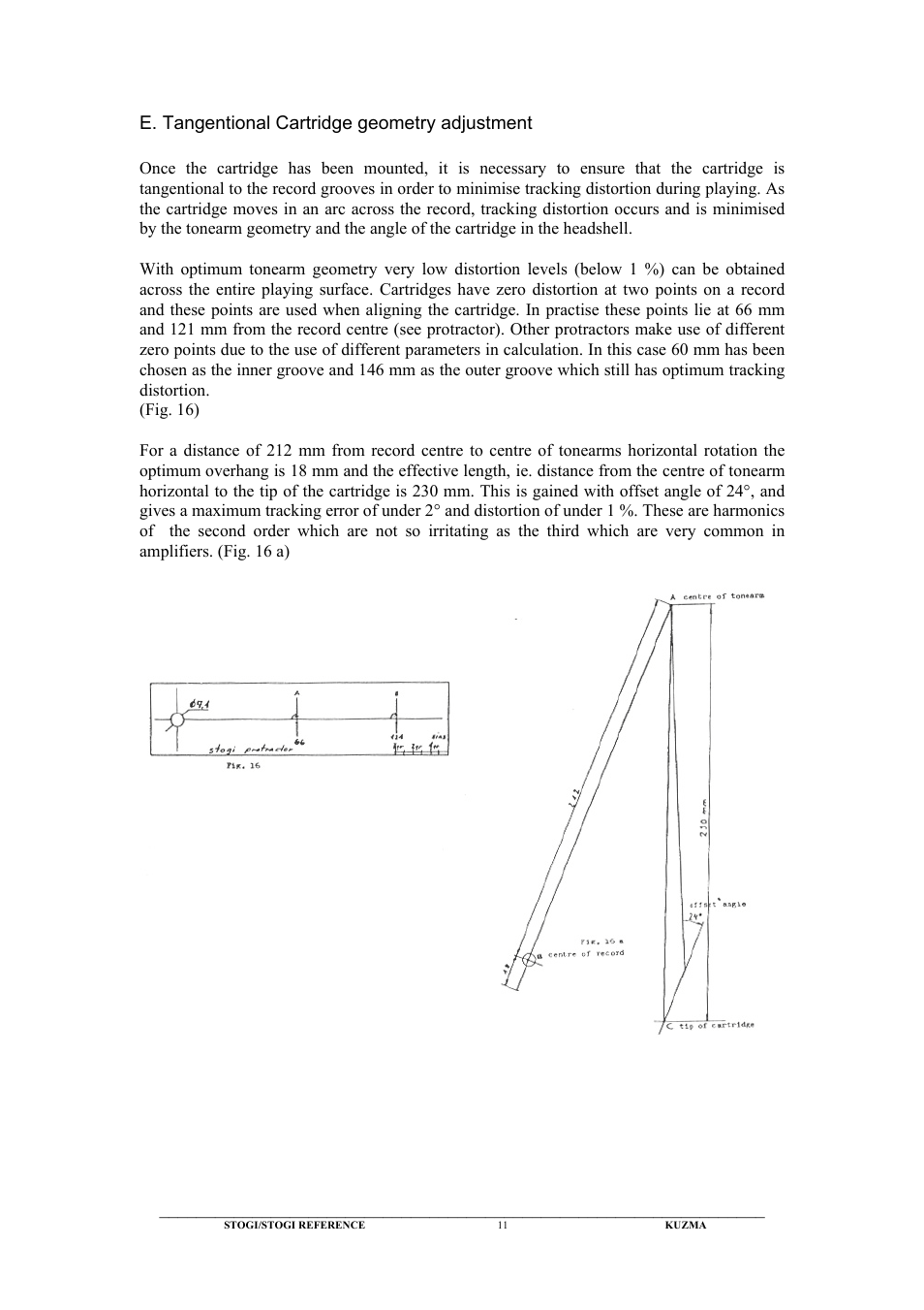 Kuzma Stogi Reference User Manual | Page 11 / 25