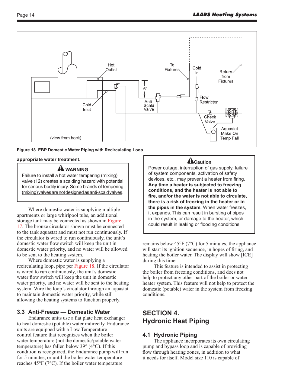 LAARS EBP 175 MBTU/h - Installation, Operation and Maintenance Instructions User Manual | Page 14 / 40