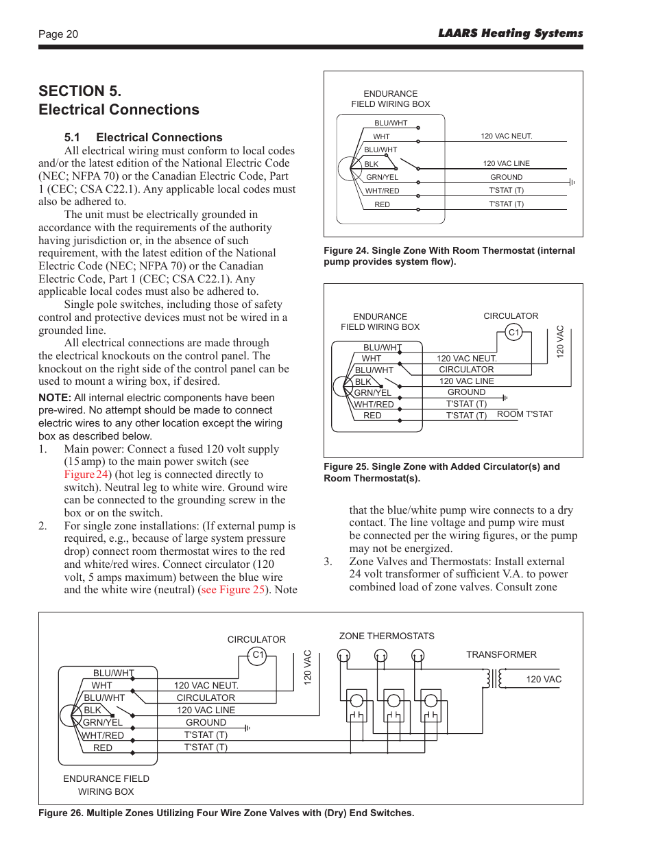 LAARS EBP 175 MBTU/h - Installation, Operation and Maintenance Instructions User Manual | Page 20 / 40
