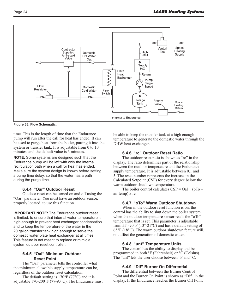 LAARS EBP 175 MBTU/h - Installation, Operation and Maintenance Instructions User Manual | Page 24 / 40