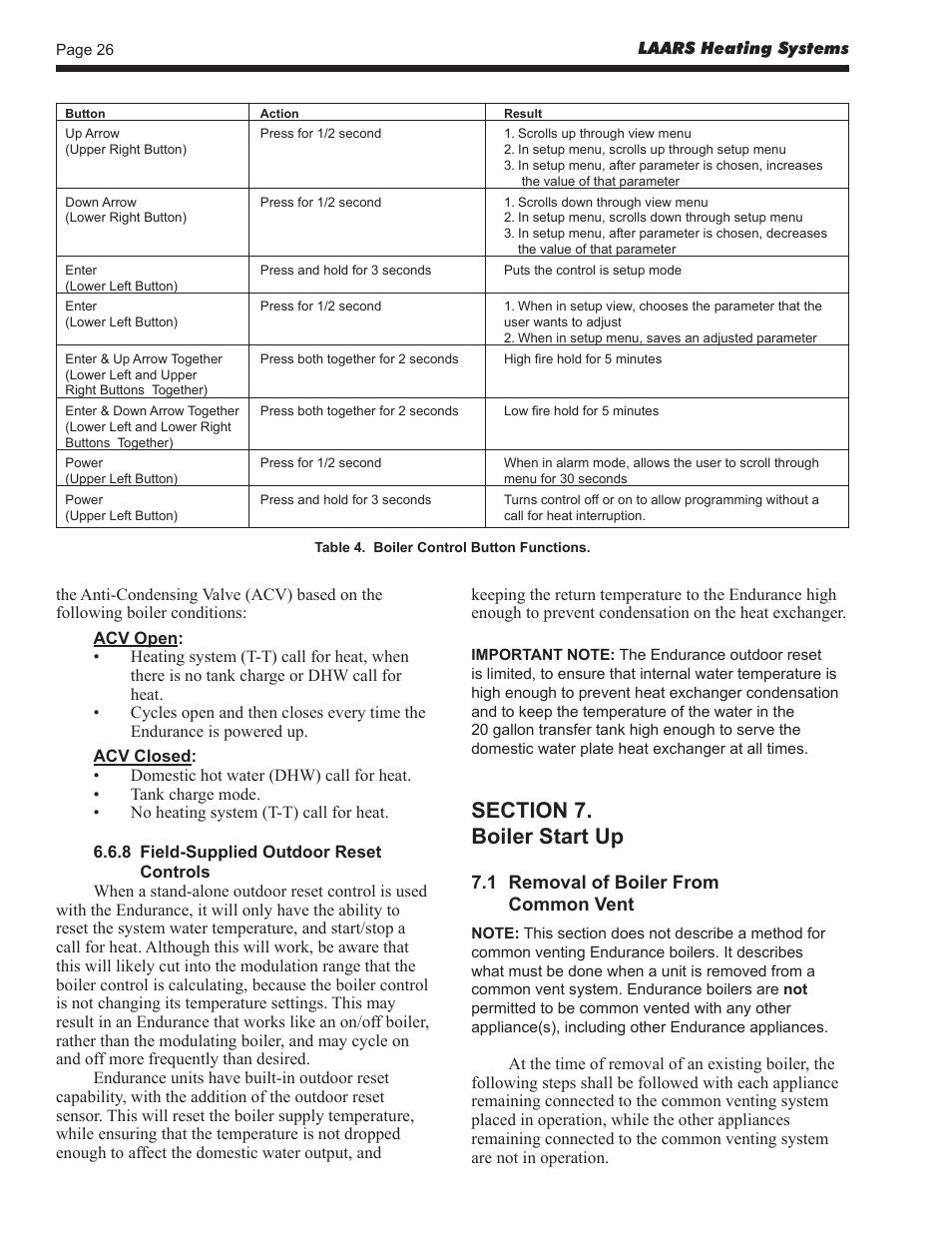 LAARS EBP 175 MBTU/h - Installation, Operation and Maintenance Instructions User Manual | Page 26 / 40