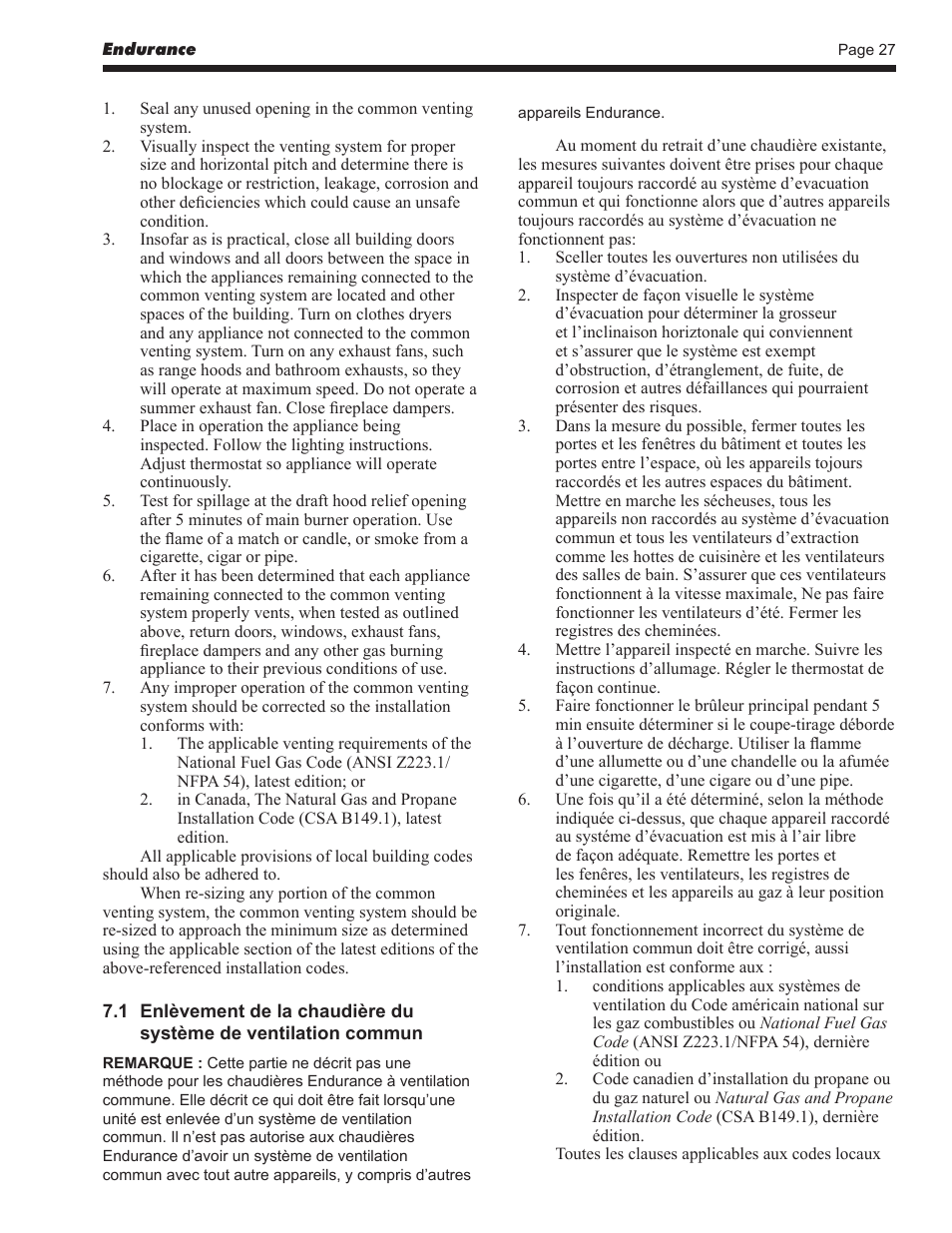 LAARS EBP 175 MBTU/h - Installation, Operation and Maintenance Instructions User Manual | Page 27 / 40
