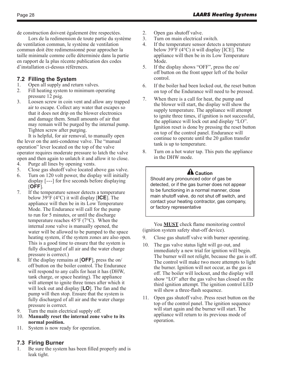 LAARS EBP 175 MBTU/h - Installation, Operation and Maintenance Instructions User Manual | Page 28 / 40