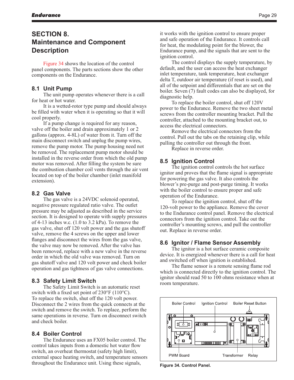 LAARS EBP 175 MBTU/h - Installation, Operation and Maintenance Instructions User Manual | Page 29 / 40