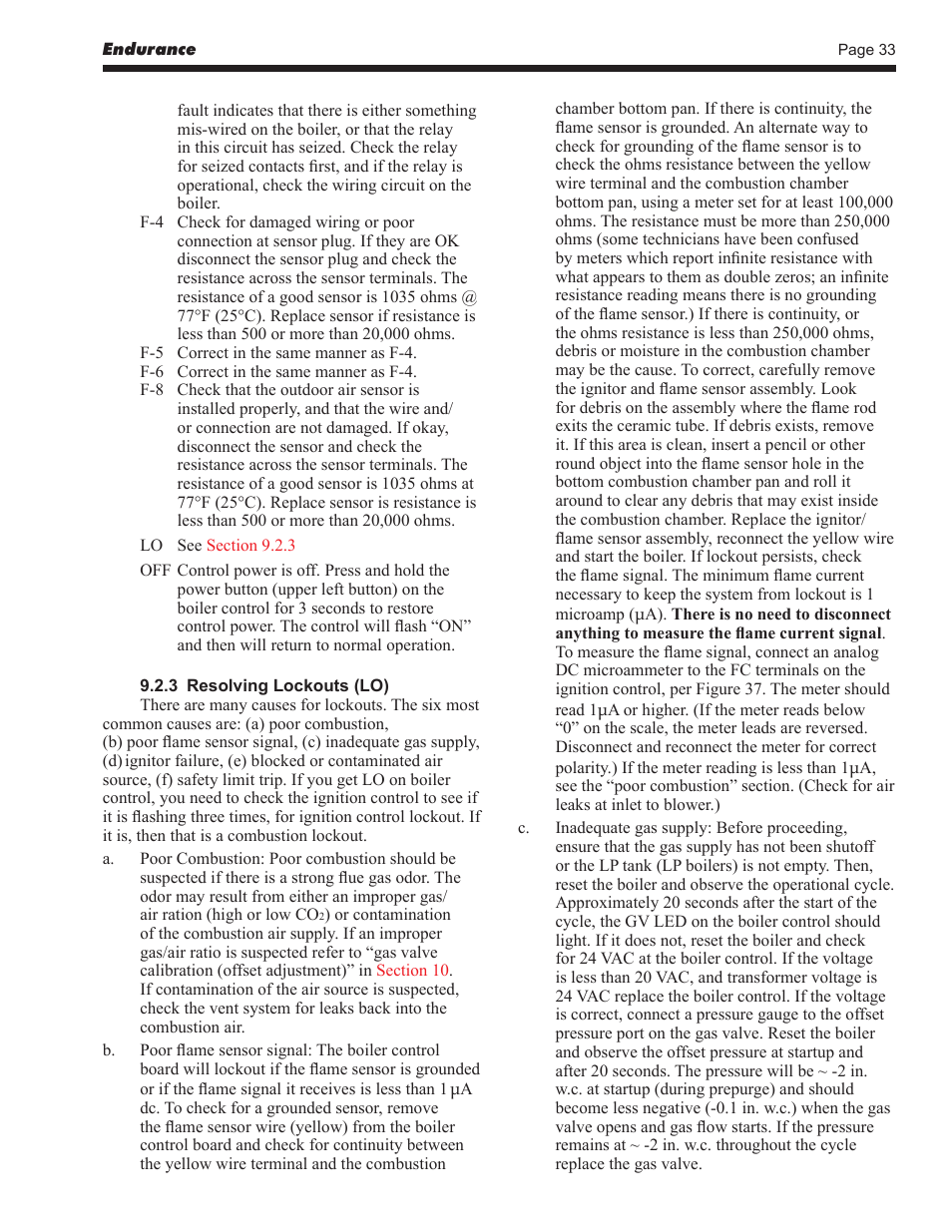 LAARS EBP 175 MBTU/h - Installation, Operation and Maintenance Instructions User Manual | Page 33 / 40