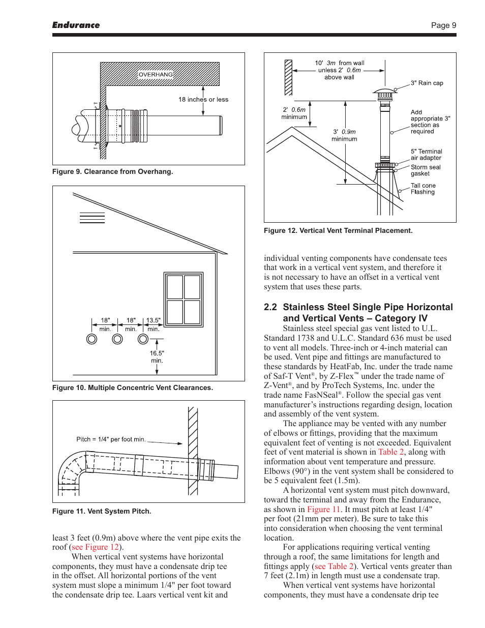 LAARS EBP 175 MBTU/h - Installation, Operation and Maintenance Instructions User Manual | Page 9 / 40