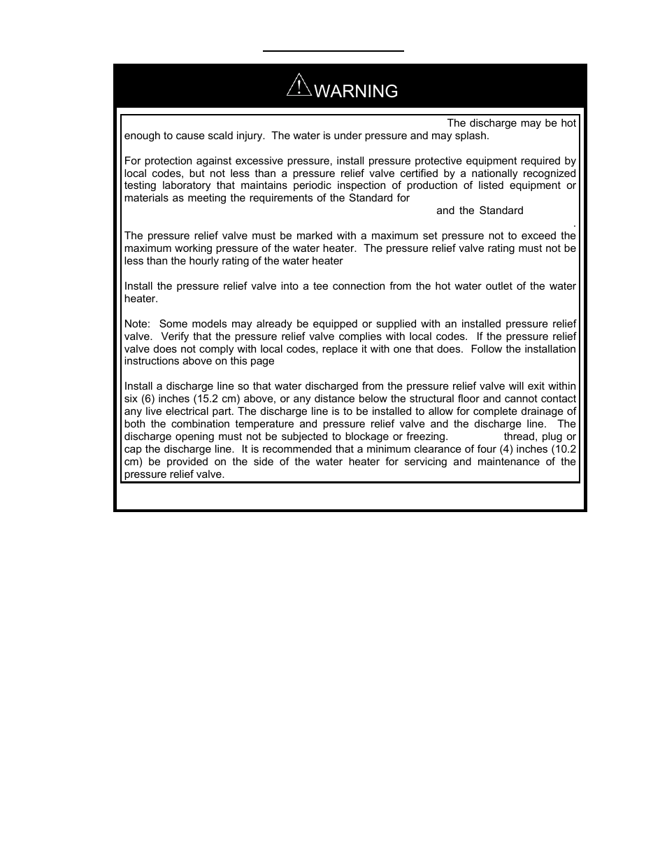Warning | LAARS IGE-199C - Installation Manual User Manual | Page 17 / 44