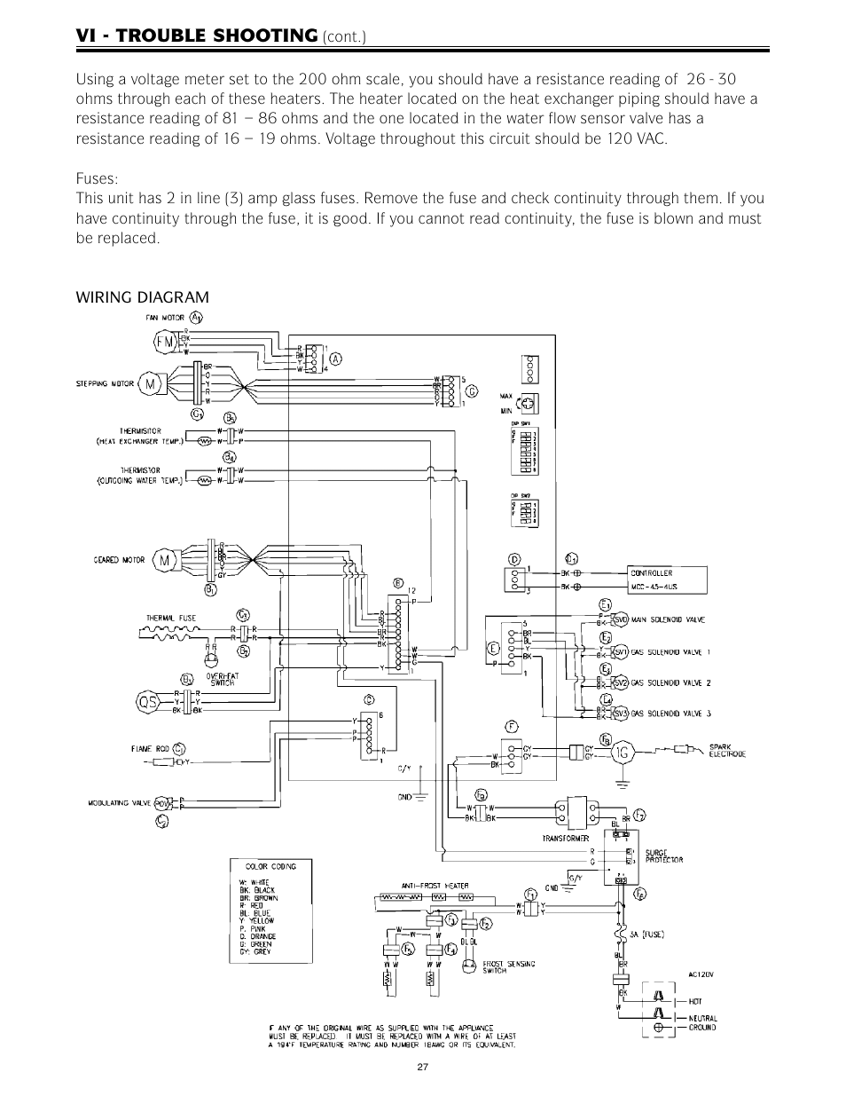 LAARS IGE-199C-5(N,X) - Service Manual User Manual | Page 27 / 60
