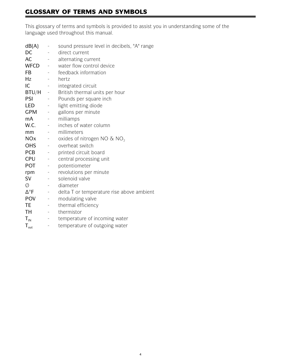 LAARS IGE-199C-5(N,X) - Service Manual User Manual | Page 4 / 60