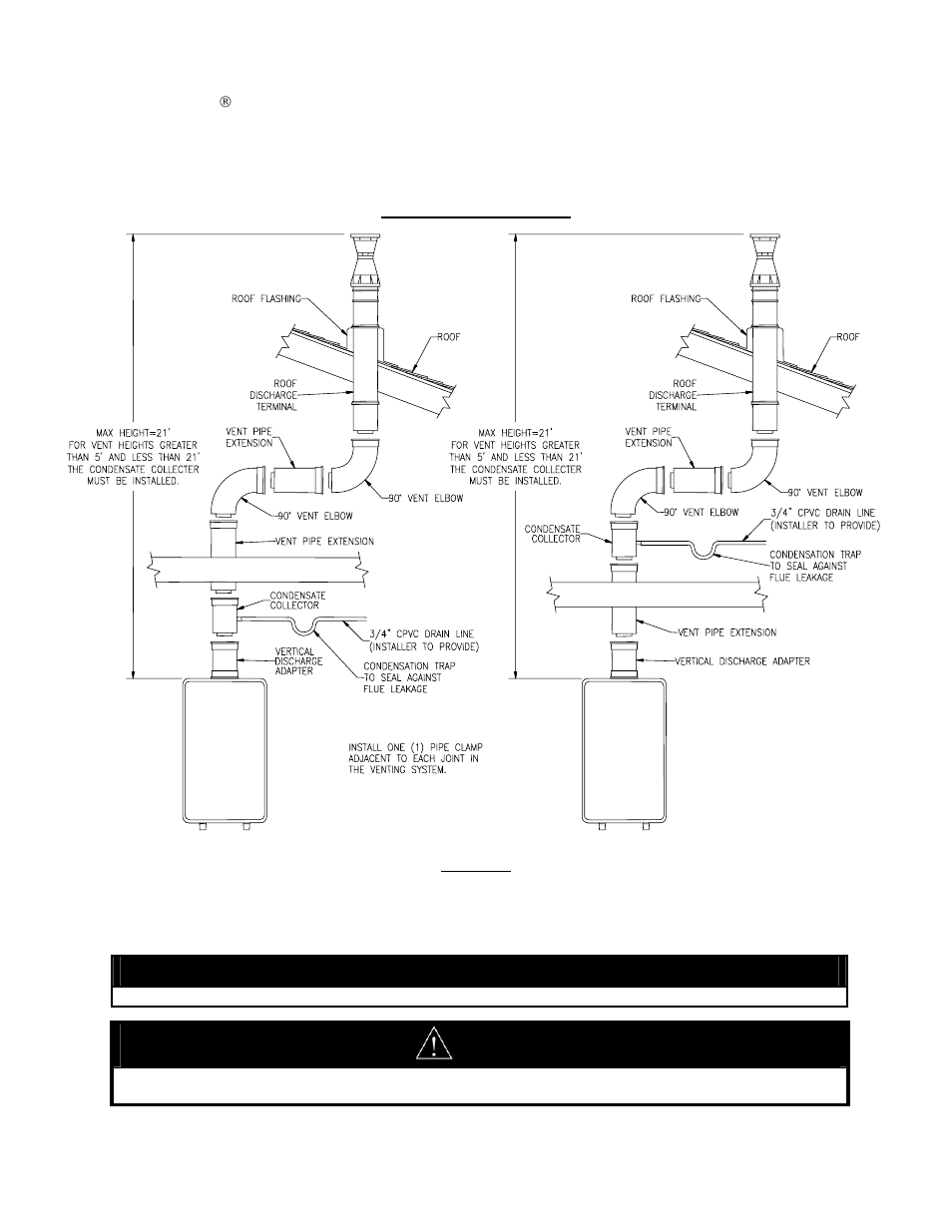 Notice, Caution | LAARS IGI-180C - Installation Manual User Manual | Page 25 / 68