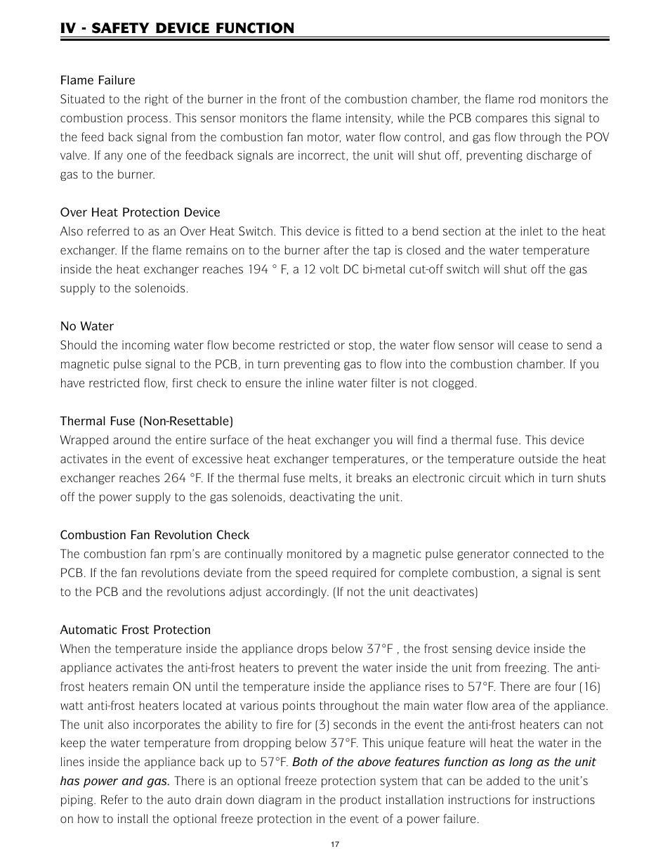 LAARS IGI-180C-5(N,X) - Service Manual User Manual | Page 17 / 64