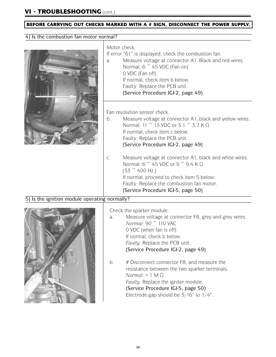 LAARS IGI-180C-5(N,X) - Service Manual User Manual | Page 39 / 64