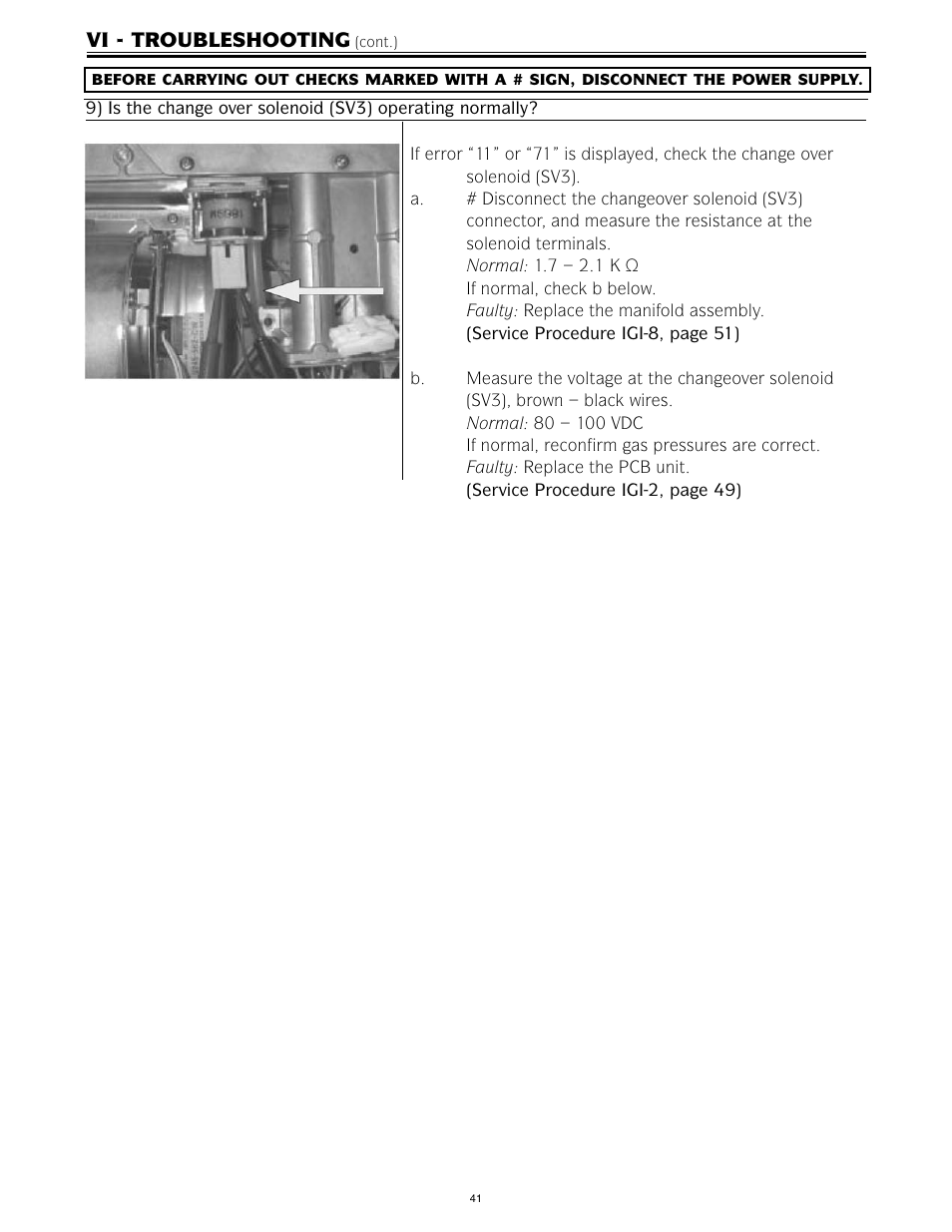 LAARS IGI-180C-5(N,X) - Service Manual User Manual | Page 41 / 64