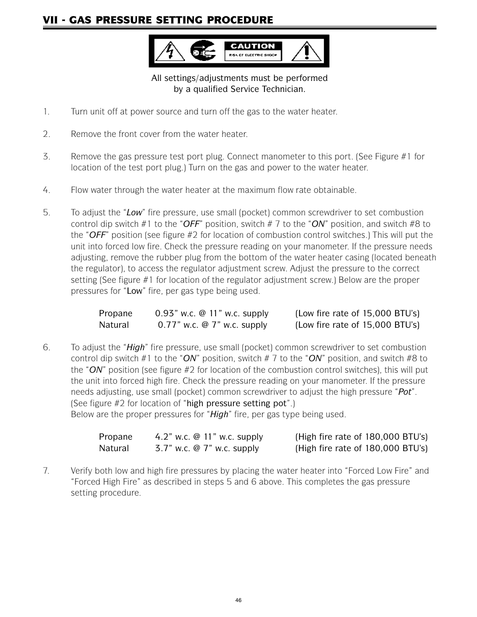 LAARS IGI-180C-5(N,X) - Service Manual User Manual | Page 46 / 64