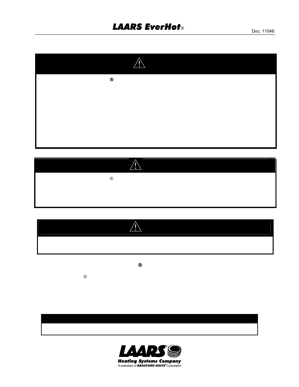 LAARS EverHot (interior) Venting Components - Installation Manual User Manual | 16 pages