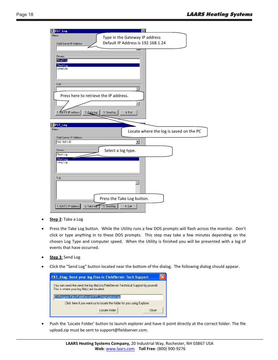 LAARS Gateway LER - Manual User Manual | Page 18 / 33