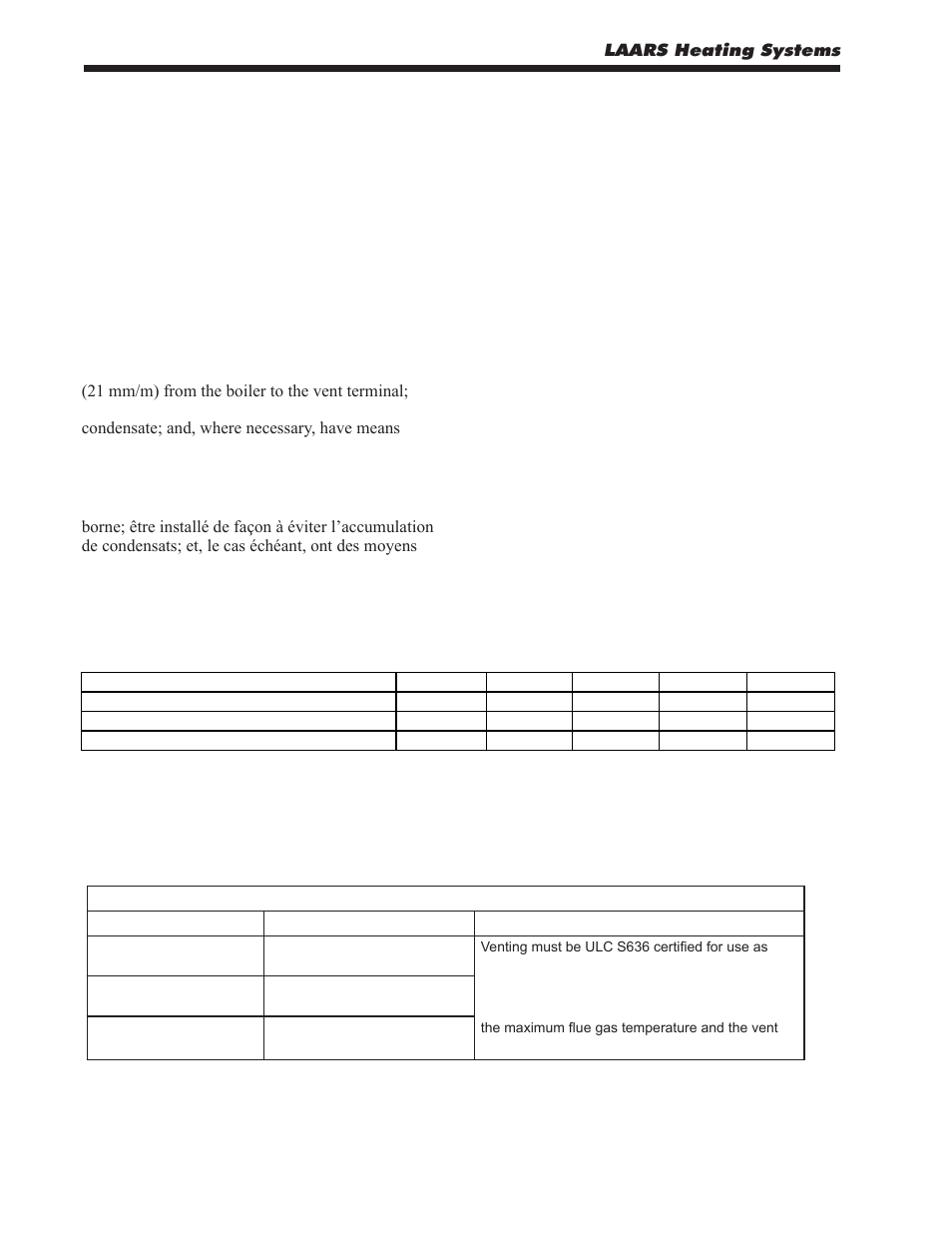 1 common venting, 3 venting requirements unique tocanada, Laars heating systems | LAARS MagnaTherm MGV - Installation, Operation and Maintenance Instructions User Manual | Page 14 / 104