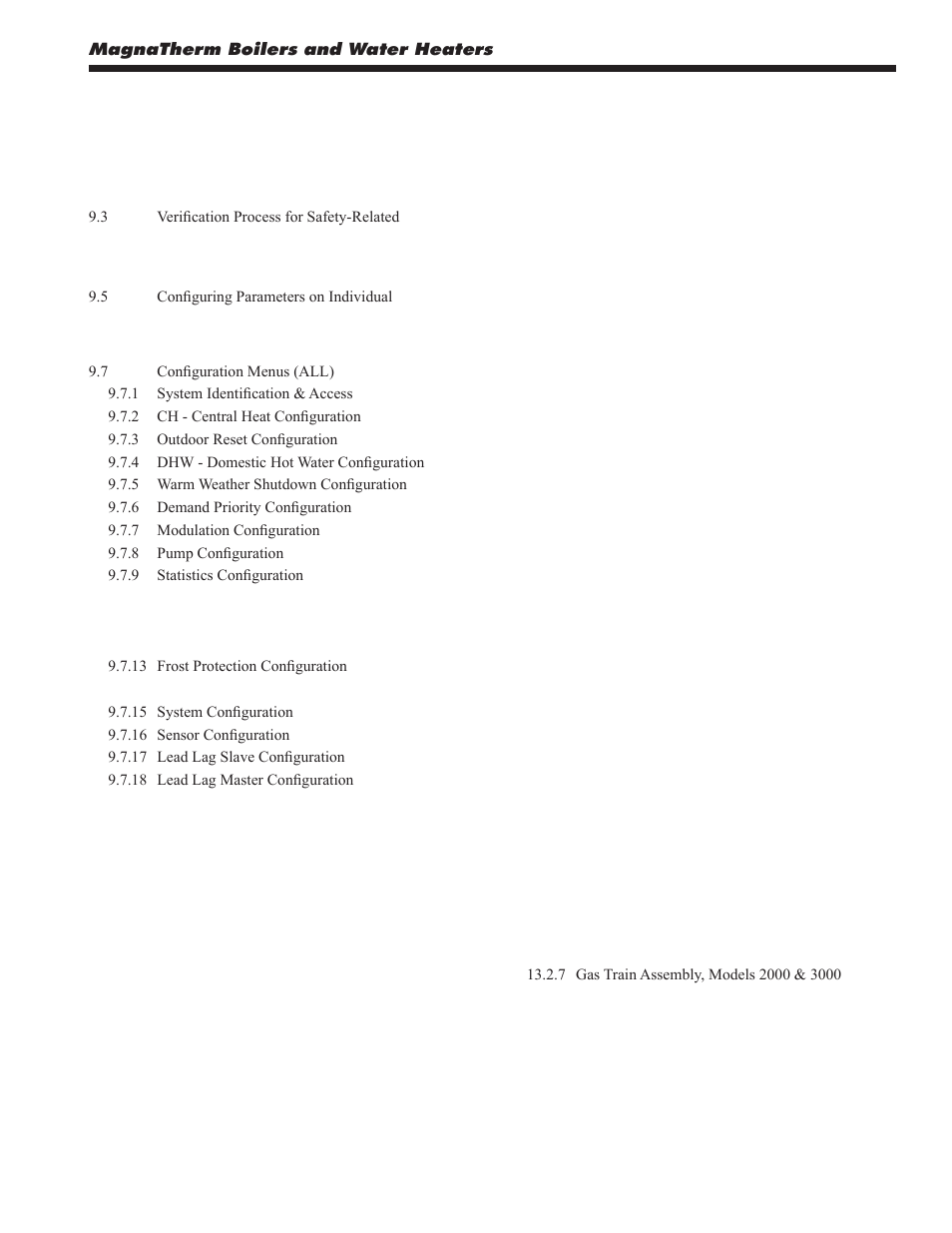 LAARS MagnaTherm MGV - Installation, Operation and Maintenance Instructions User Manual | Page 3 / 104