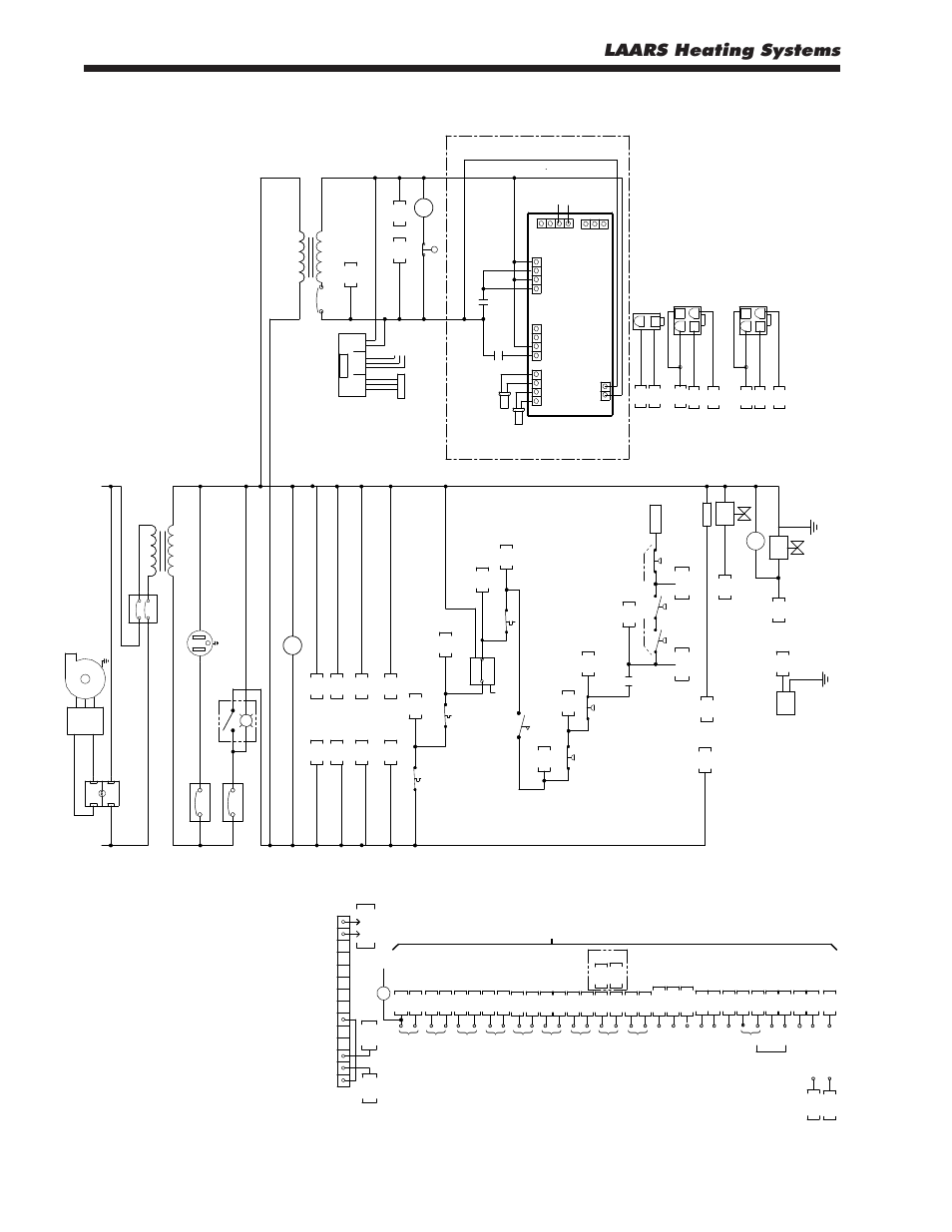 220 volt single phase ladder diagram, Laars heating systems, Page 38 | Field connections, 220v, La dder di a g ra m, mgt | LAARS MagnaTherm MGV - Installation, Operation and Maintenance Instructions User Manual | Page 42 / 104