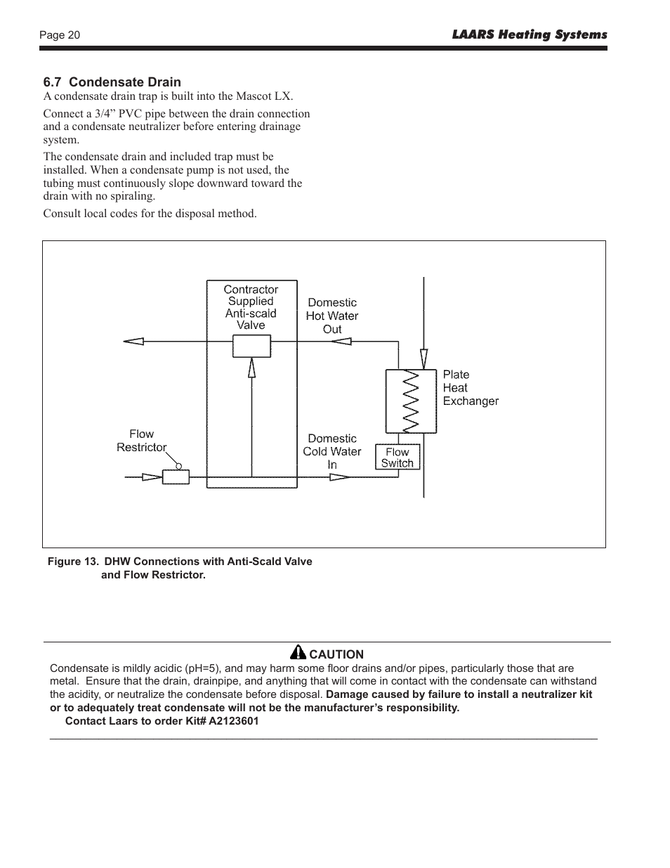 LAARS Mascot LX MLXC 175 MBH - Install and Operating Manual User Manual | Page 24 / 56