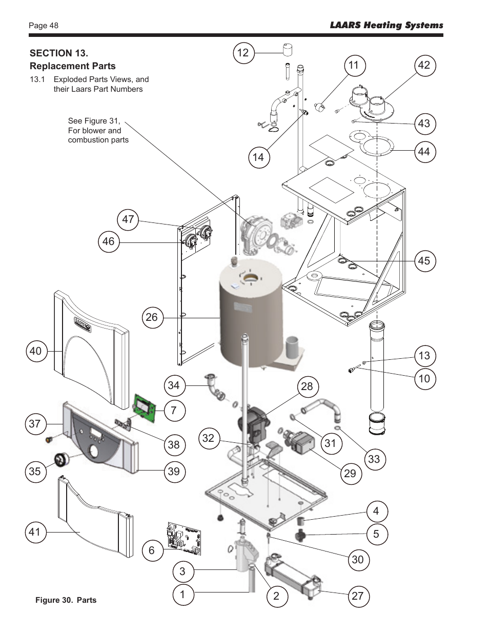 LAARS Mascot LX MLXC 175 MBH - Install and Operating Manual User Manual | Page 52 / 56