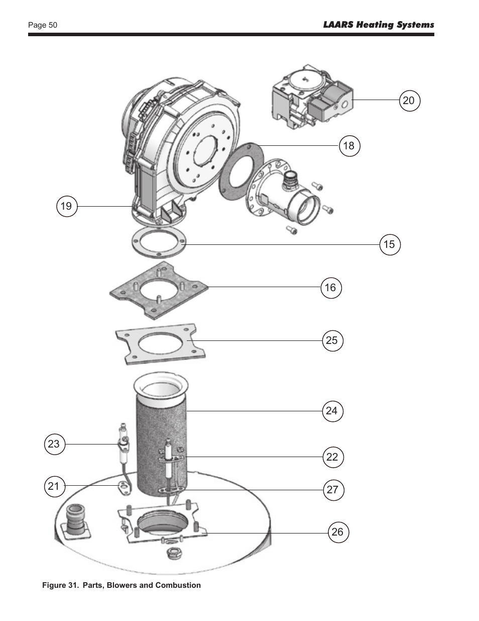 LAARS Mascot LX MLXC 175 MBH - Install and Operating Manual User Manual | Page 54 / 56