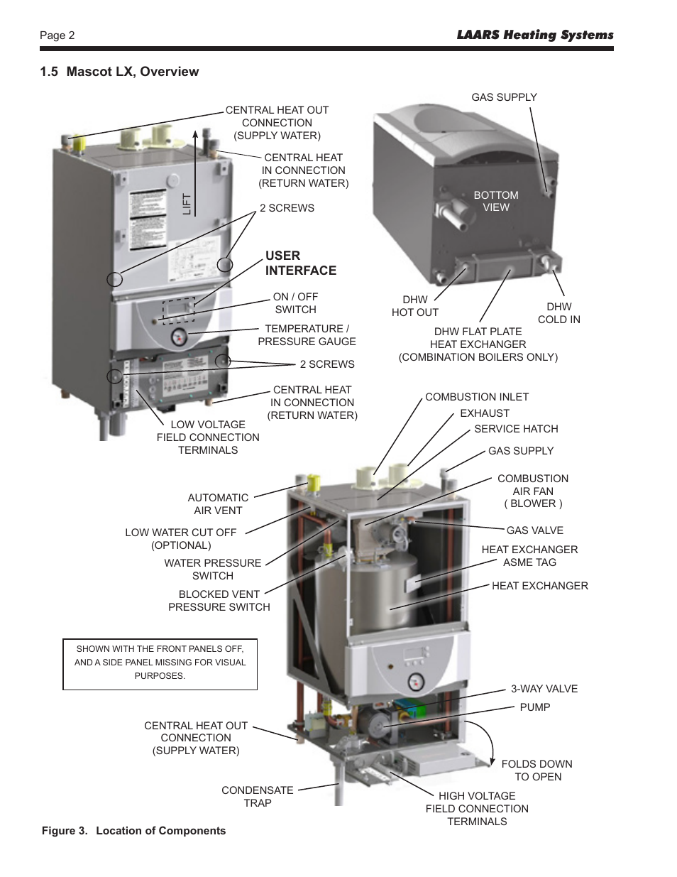 5 mascot lx, overview | LAARS Mascot LX MLXC 175 MBH - Install and Operating Manual User Manual | Page 6 / 56