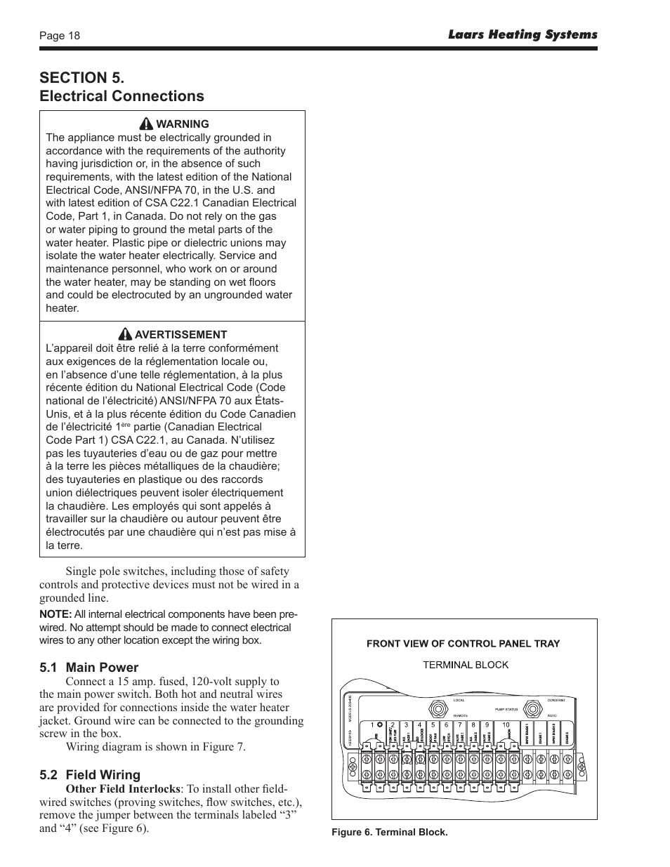 LAARS Mighty Stack MS-080 (Sizes 199, 300, 399) - Install and Operating Manual User Manual | Page 18 / 36