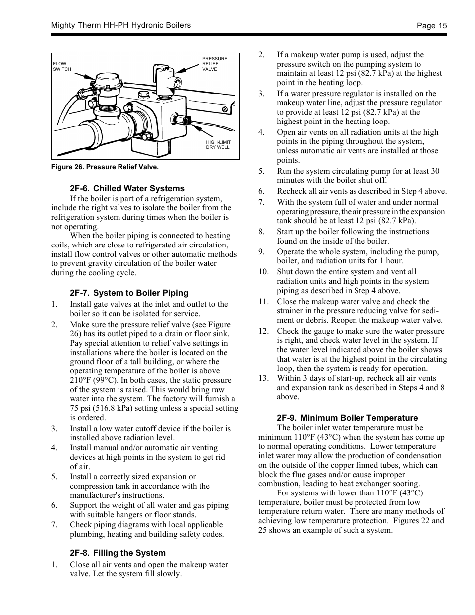 LAARS Mighty Therm HH-PH (Sizes 175-400) - Installation, Operation and Maintenance Instructions User Manual | Page 15 / 28