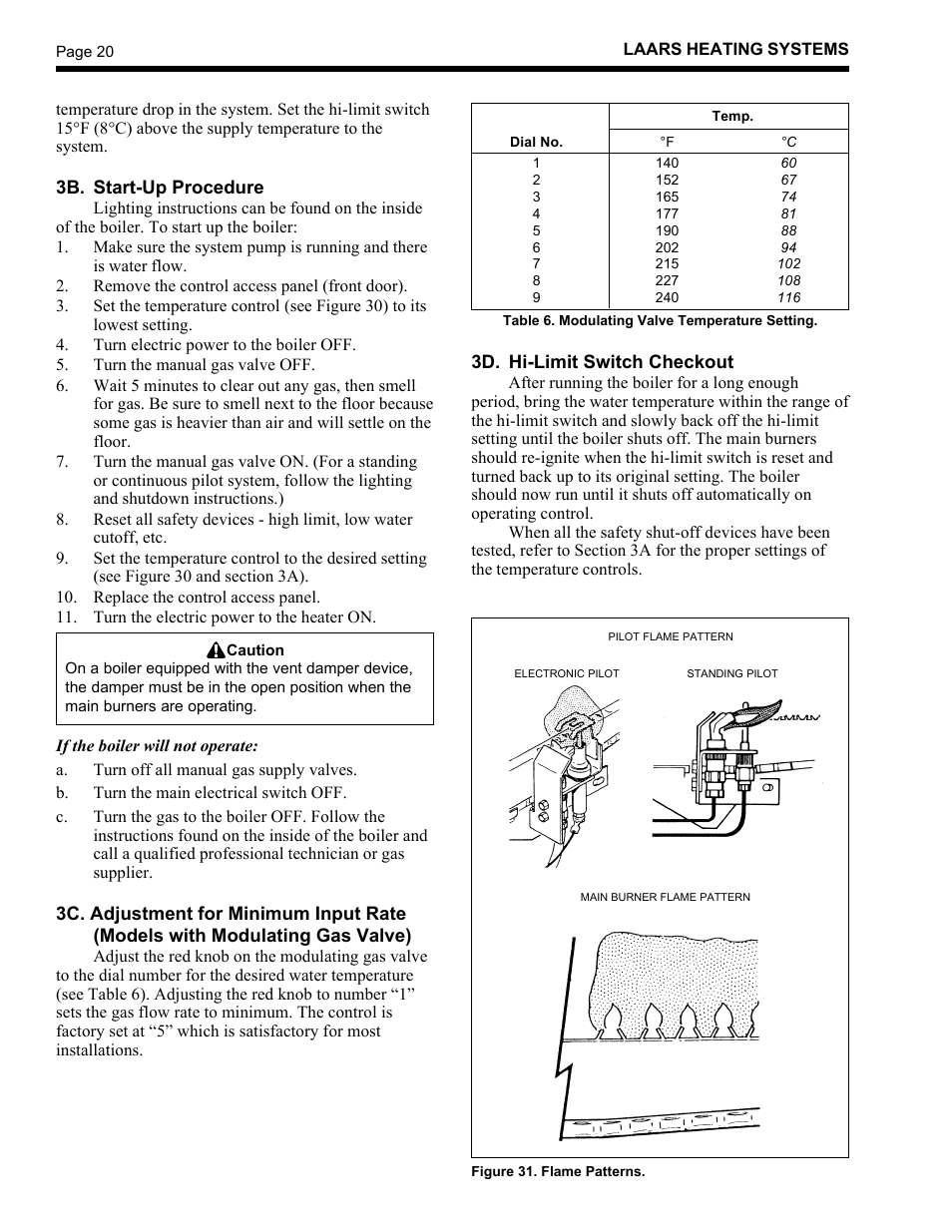 LAARS Mighty Therm HH-PH (Sizes 175-400) - Installation, Operation and Maintenance Instructions User Manual | Page 20 / 28