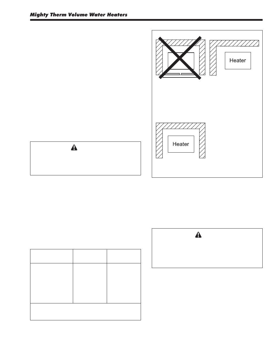 LAARS Mighty Therm VW-PW (Sizes 175-400) - Installation, Operation and Maintenance Instructions User Manual | Page 5 / 32
