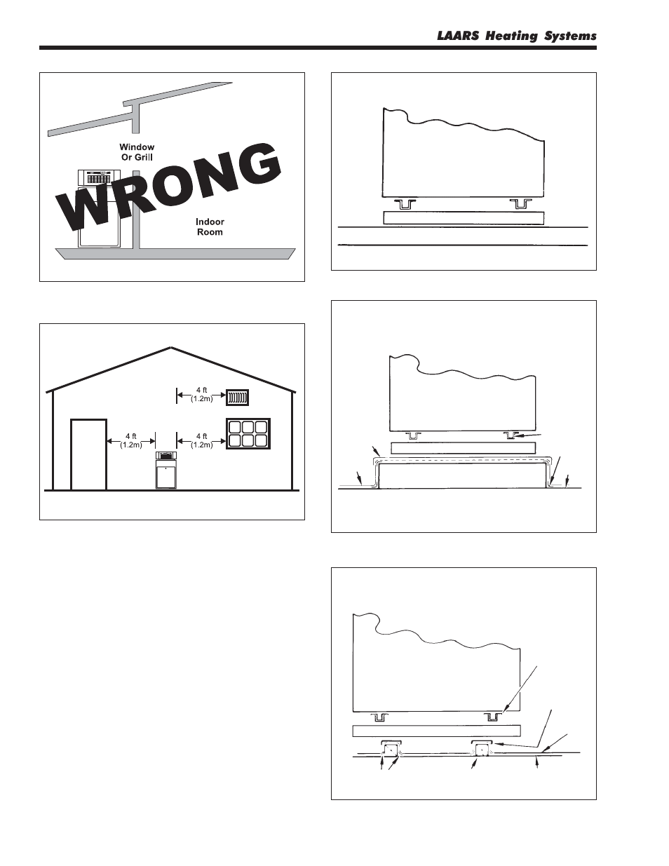 4 combustion and ventilation air supply, Laars heating systems | LAARS Mighty Therm VW-PW (Sizes 175-400) - Installation, Operation and Maintenance Instructions User Manual | Page 6 / 32