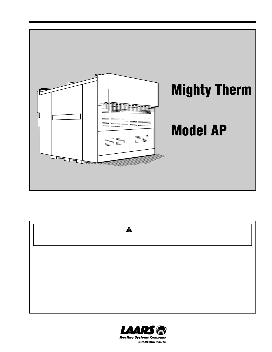 LAARS Mighty Therm AP (Sizes 2000-5000) - Installation, Operation and Maintenance Instructions User Manual | 20 pages