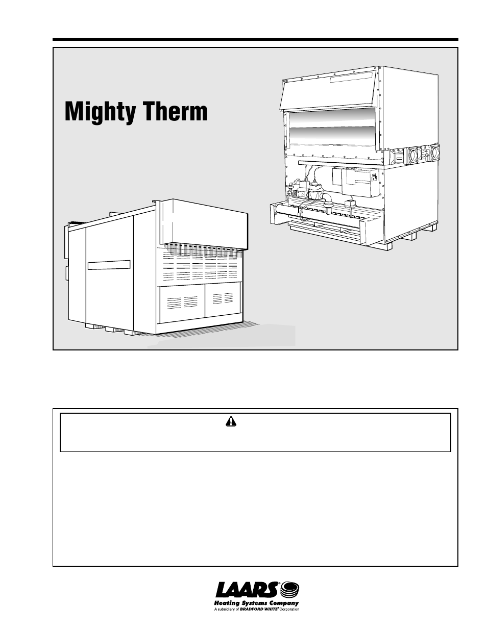 LAARS Mighty Therm VW (Sizes 2000-5000) - Installation, Operation and Maintenance Instructions User Manual | 24 pages