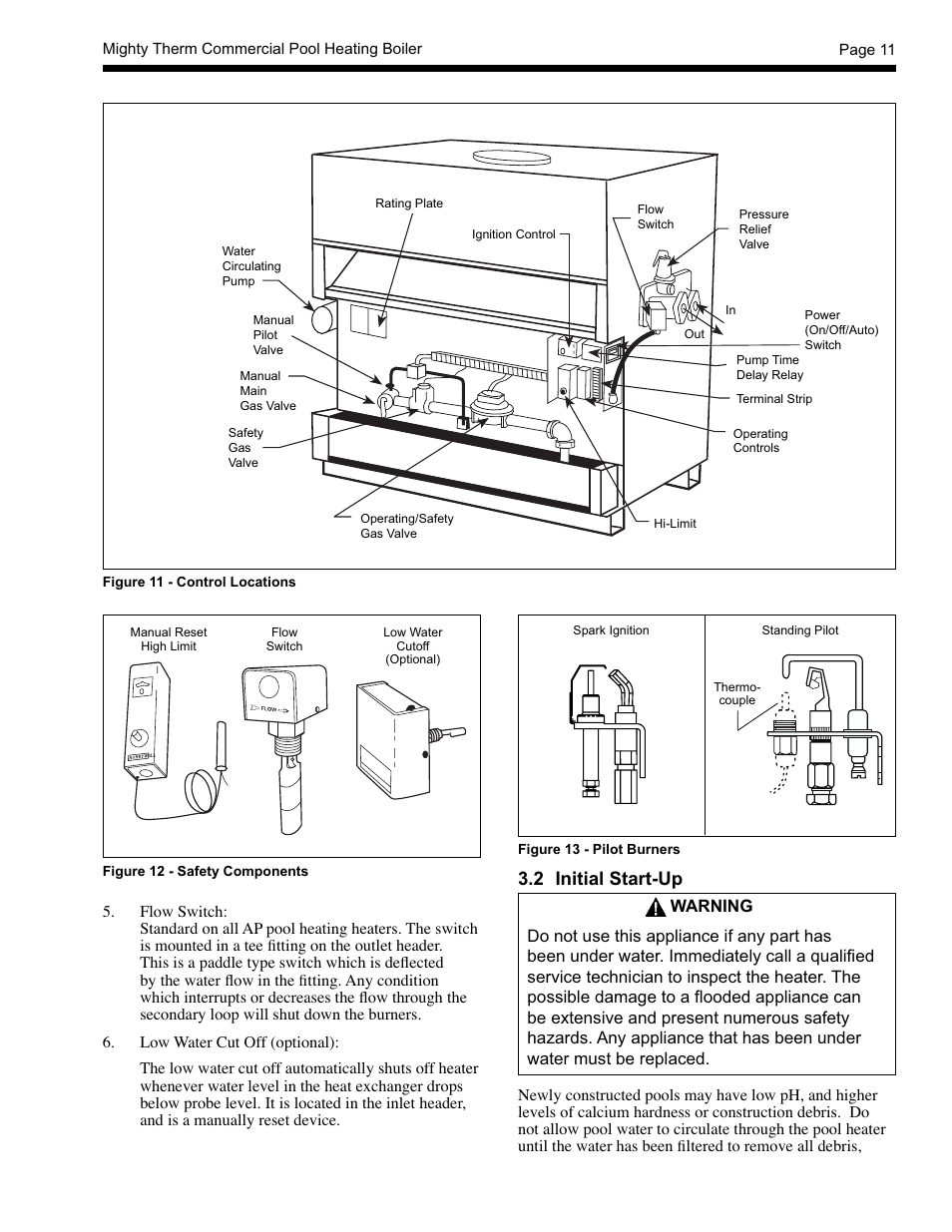 2 initial start-up | LAARS Mighty Therm AP (Sizes 500-1825) - Installation, Operation and Maintenance Instructions User Manual | Page 11 / 28