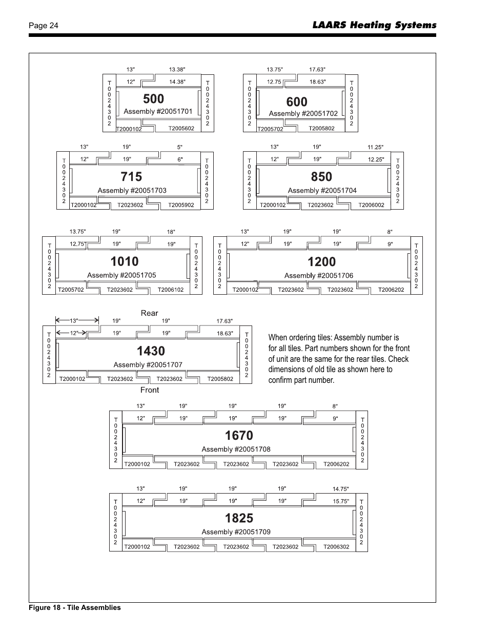 LAARS Mighty Therm AP (Sizes 500-1825) - Installation, Operation and Maintenance Instructions User Manual | Page 24 / 28
