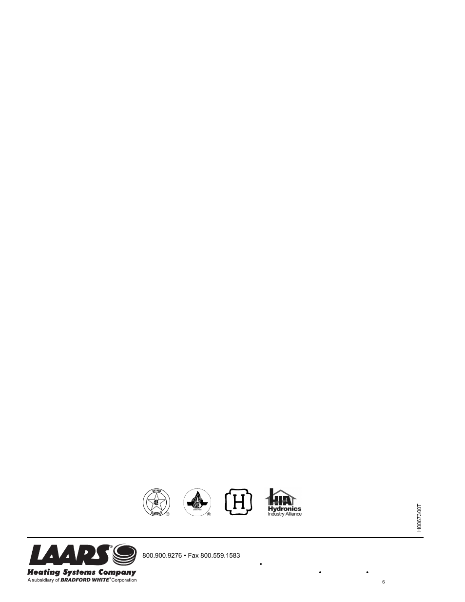 LAARS Mighty Therm AP (Sizes 500-1825) - Installation, Operation and Maintenance Instructions User Manual | Page 28 / 28